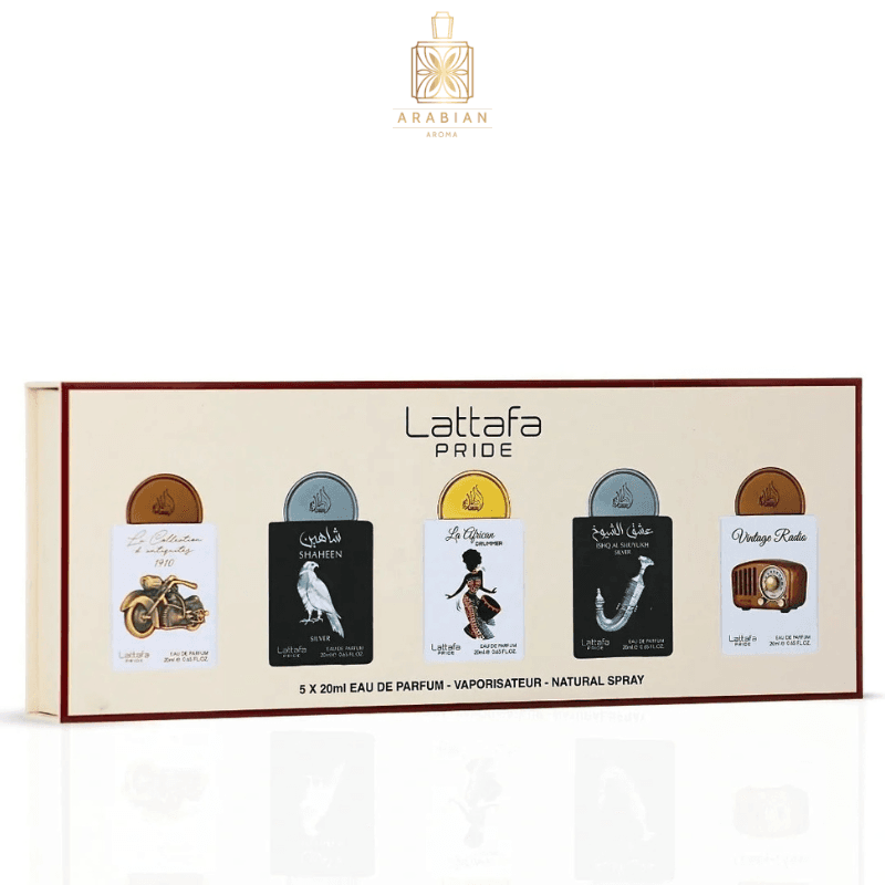 Lattafa Pride Box 05 Подаръчен комплект – 5 × 20 ml — снимка 2