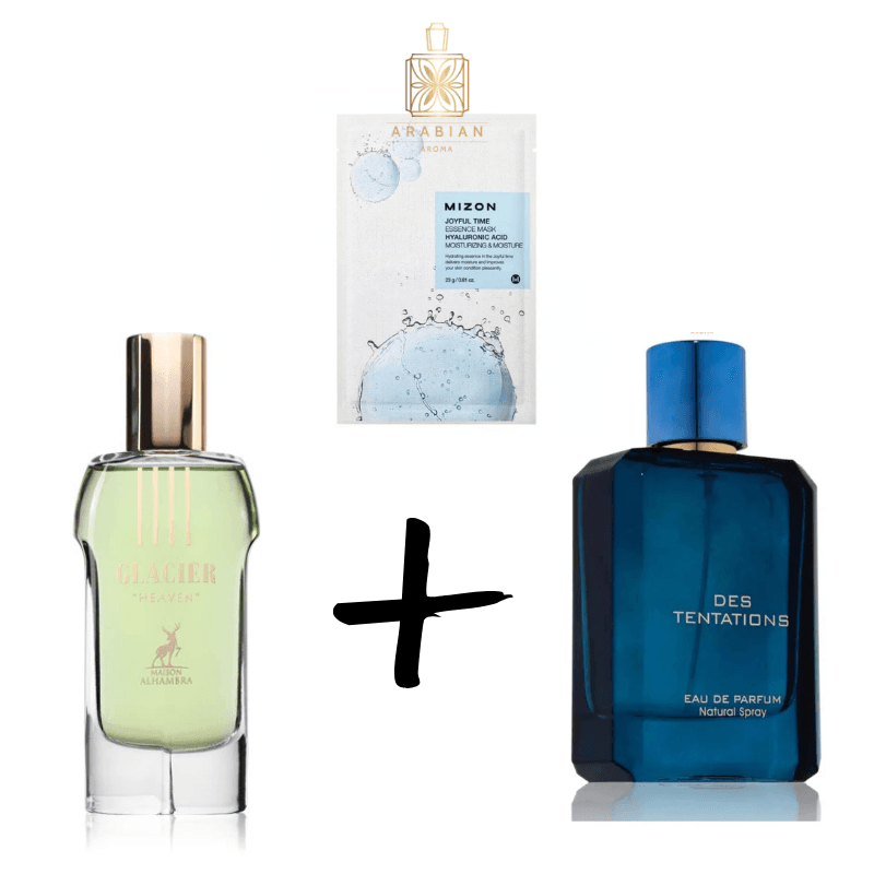 Glacier Heaven + Des Tentations + Mizon Mask