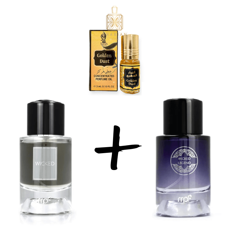 Wicked + Wicked Legend + Парфюмно масло Oud Sultan