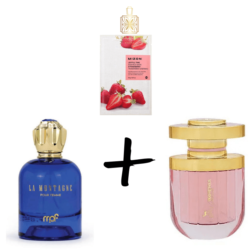 La Montagne + Imperia Pink + Mizon Mask