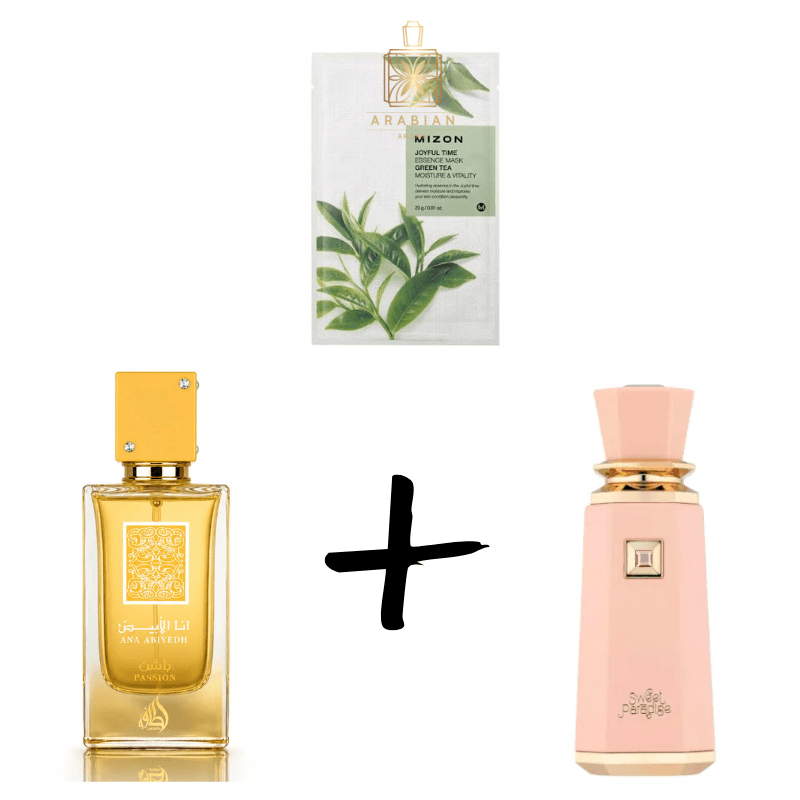 Ana Abiyedh Passion + Sweet Paradise + Mizon Mask