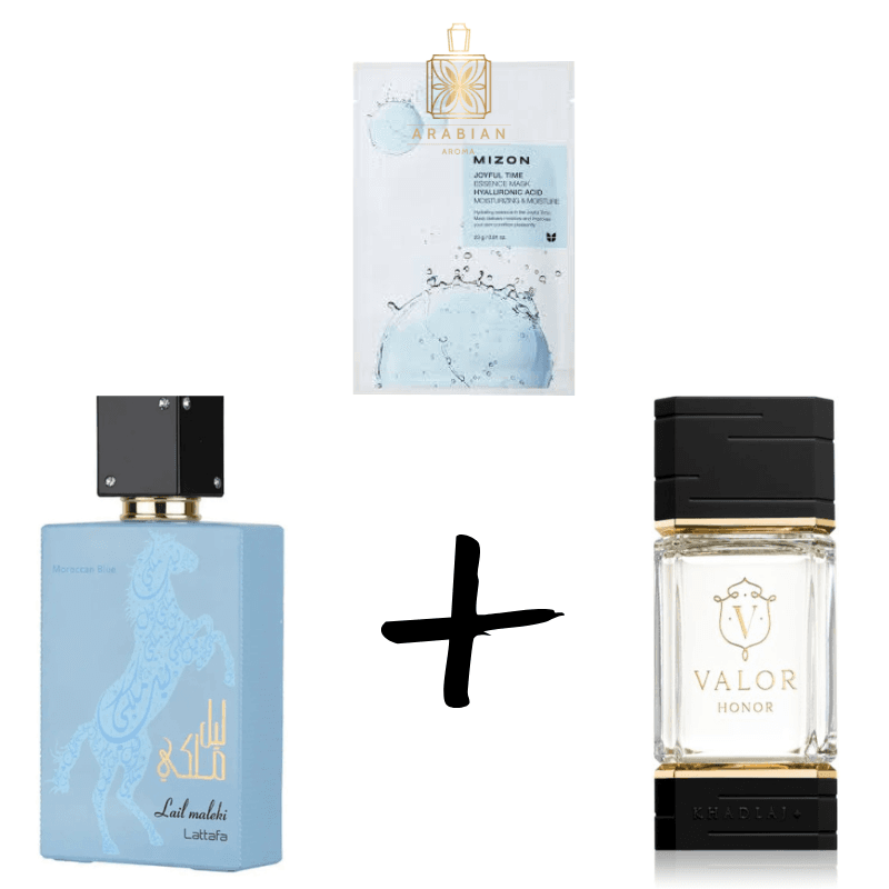 Lail Maleki Moroccan + Valor Honor + Mizon Mask