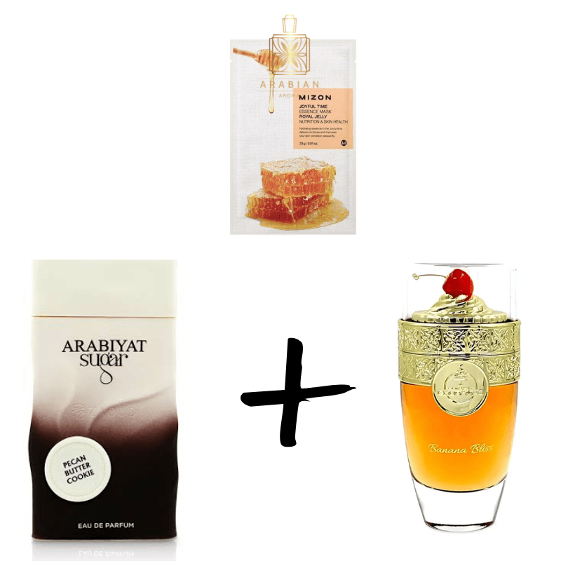 Pecan Butter Cookie + Banana Bliss + Mizon Mask