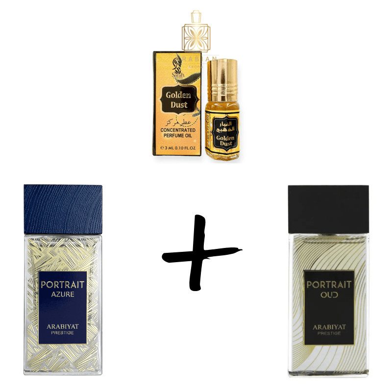 Portrait Azure + Portrait Oud +Парфюмно масло Oud Sultan