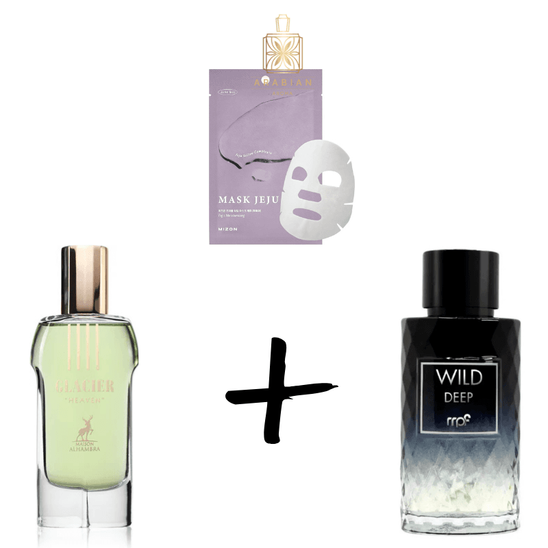 Glacier Heaven + Wild Deep + Mizon Mask