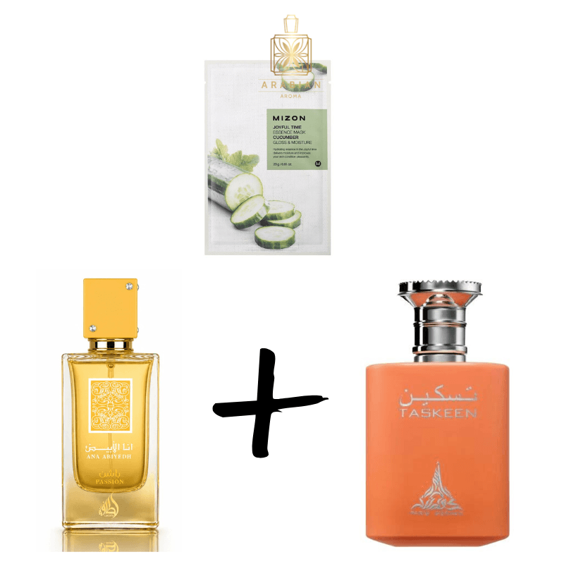 Ana Abiyedh Passion + Taskeen + Mizon Mask