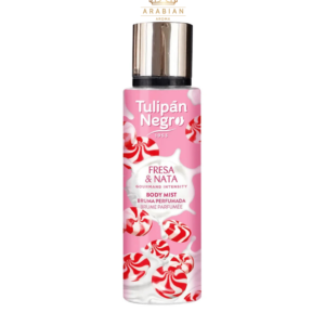 Body Mist Tulipán Negro Fresa & Nata 250 ml